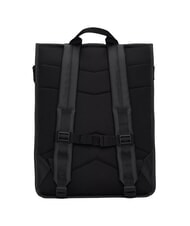 RAINS TRAIL ROLLTOP 13" Laptop-Rucksack Schwarz - Rucks&auml;cke f&uuml;r Schule &amp; Freizeit - 2