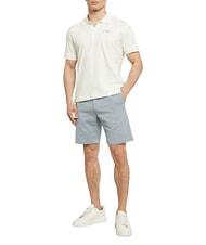 JOHN RICHMOND FERGUSON Kurzarm-Poloshirt wei&szlig;e Wolkent&auml;nzerin - Herren-Polo-Shirts/Herren-Polo-Shirt/Herrenpoloshirt/Herrenpoloshirts - 4