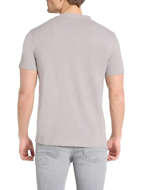 PALGI Kurzarm-T-Shirt grau kreisf&ouml;rmig - Herren-T-Shirts