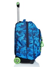 SEVEN CREW Trolley-Rucksack Delfter Blau - Rucks&auml;cke mit Trolleyfunktion - 5