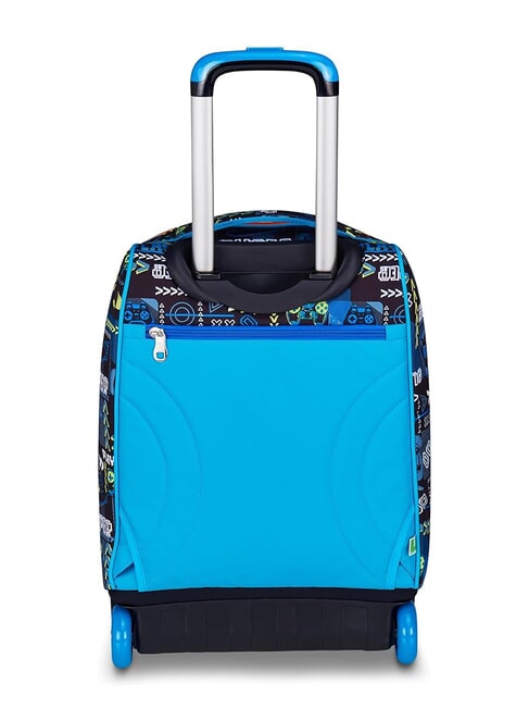 FACCE DA SJ Trolley-Rucksack FEUERROT - Rucks&auml;cke mit Trolleyfunktion