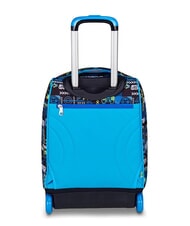 SJGANG FACCE DA SJ Trolley-Rucksack FEUERROT - Rucks&auml;cke mit Trolleyfunktion - 2