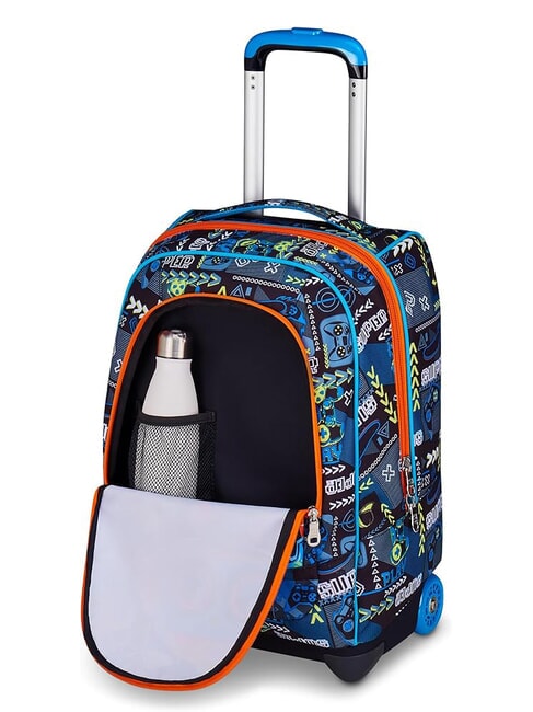 FACCE DA SJ Trolley-Rucksack FEUERROT - Rucks&auml;cke mit Trolleyfunktion