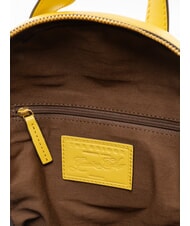 THE BRIDGE DOMITILLA Lederrucksack sonnenblumengelb / gold abb - Damentaschen - 5