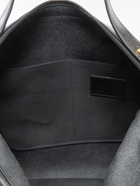 CORE SOFT Handtasche, Leder Schwarzes Gold - Damentaschen