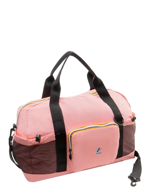 LE VRAI 4.0 MARCEL Wasserdichte Reisetasche rosa Geranie - Reisetaschen