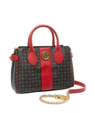 POLLINI HERITAGE Handtasche mit Schulterriemen schwarzer Lack - Damentaschen - 3