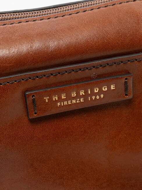 CECILIA Schultertasche aus Leder BRAUN - Damentaschen