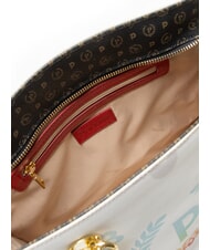 POLLINI HERITAGE Einkaufstasche mit Allover-Print Wei&szlig; - Damentaschen - 5