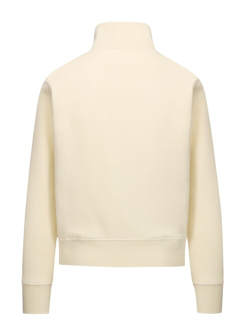 LOGO Sweatshirt mit durchgehendem Rei&szlig;verschluss wei&szlig;er Spargel - Sweatshirts Damen