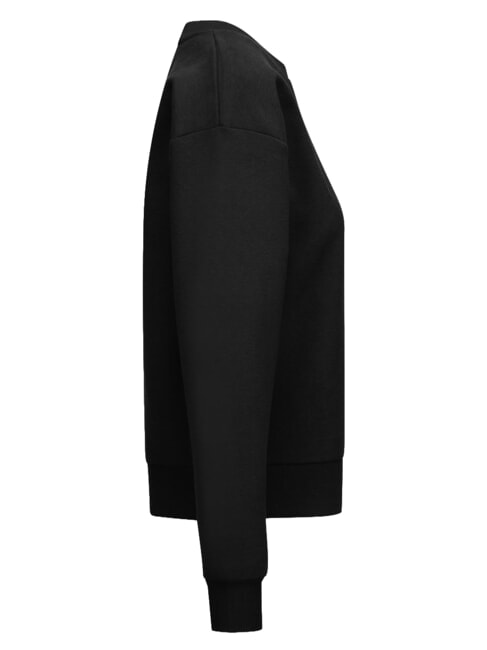 LOGO Rundhals-Sweatshirt Schwarz - Sweatshirts Damen