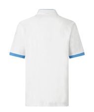 KAPPA LOGO Kurzarm-Poloshirt Wei&szlig; - Neonblau - Herren-Polo-Shirts/Herren-Polo-Shirt/Herrenpoloshirt/Herrenpoloshirts - 3