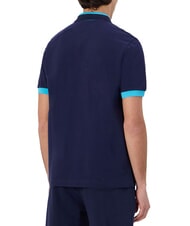 KAPPA LOGO Kurzarm-Poloshirt blaues Marineblau - Neonblau - Herren-Polo-Shirts/Herren-Polo-Shirt/Herrenpoloshirt/Herrenpoloshirts - 4