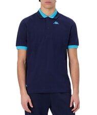 KAPPA LOGO Kurzarm-Poloshirt blaues Marineblau - Neonblau - Herren-Polo-Shirts/Herren-Polo-Shirt/Herrenpoloshirt/Herrenpoloshirts - 3