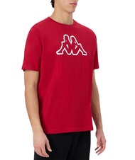 KAPPA LOGO Kurzarm-T-Shirt rote Chilischote - Herren-T-Shirts - 2
