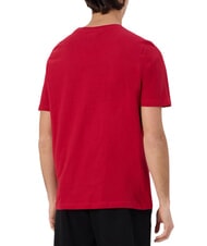 KAPPA LOGO Kurzarm-T-Shirt rote Chilischote - Herren-T-Shirts - 4
