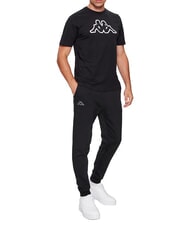 KAPPA LOGO Kurzarm-T-Shirt Schwarz - Herren-T-Shirts - 2