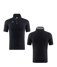 KAPPA LOGO Kurzarm-Poloshirt Schwarzwei&szlig; - Herren-Polo-Shirts/Herren-Polo-Shirt/Herrenpoloshirt/Herrenpoloshirts - 4