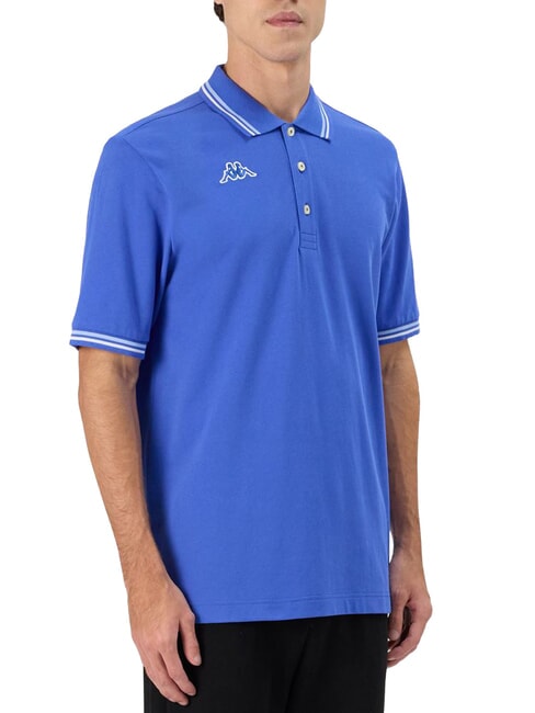 LOGO Kurzarm-Poloshirt K&ouml;nigsblau - Wei&szlig; - Herren-Polo-Shirts/Herren-Polo-Shirt/Herrenpoloshirt/Herrenpoloshirts