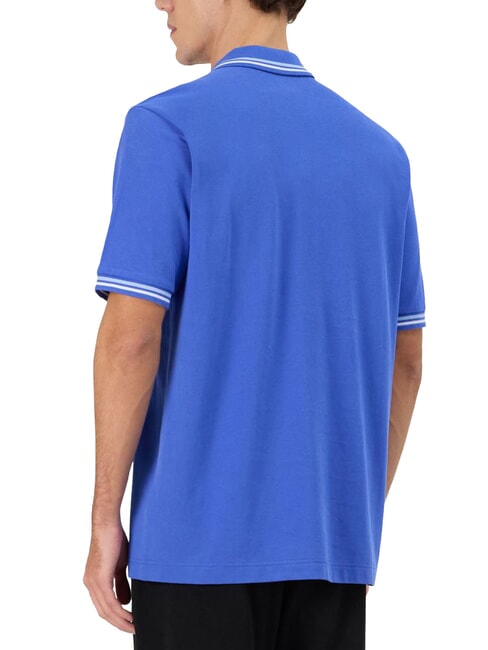 LOGO Kurzarm-Poloshirt K&ouml;nigsblau - Wei&szlig; - Herren-Polo-Shirts/Herren-Polo-Shirt/Herrenpoloshirt/Herrenpoloshirts