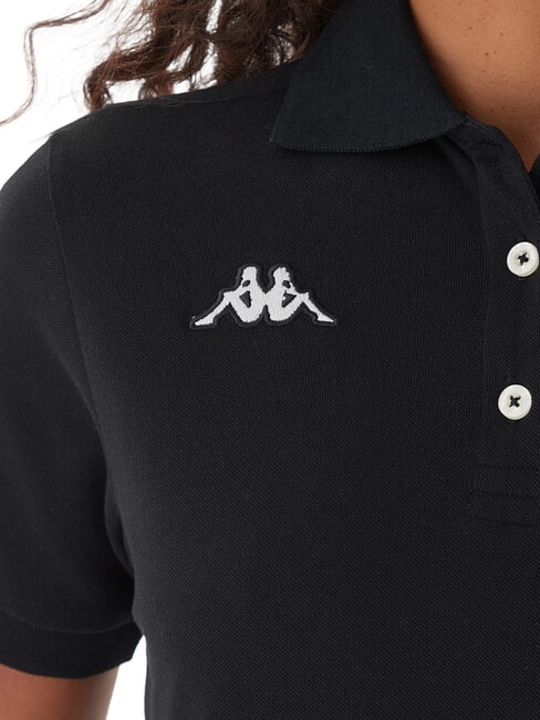 LOGO Kurzarm-Poloshirt Schwarz - Damen-Polo-Shirts/Damen-Polo-Shirt/Damenpoloshirt/Damenpoloshirts