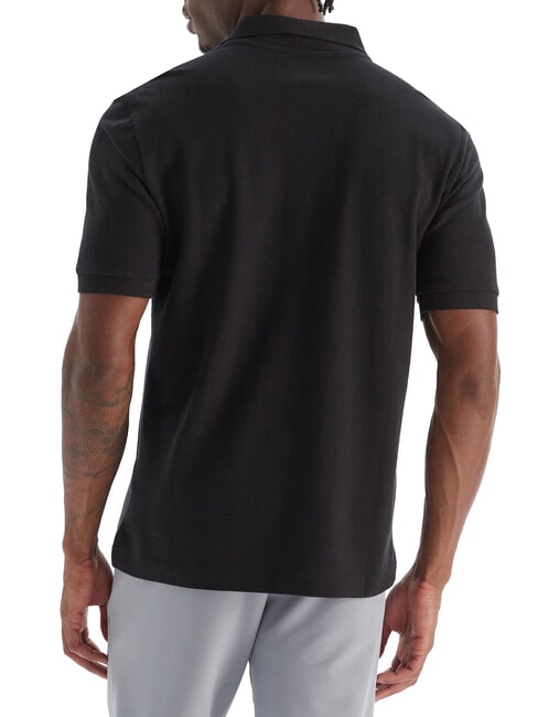 LOGO Kurzarm-Poloshirt Schwarz - Herren-Polo-Shirts/Herren-Polo-Shirt/Herrenpoloshirt/Herrenpoloshirts