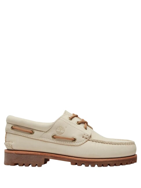 AUTHENTIC  Bootsschuhe aus Leder hell beige - Herrenschuhe