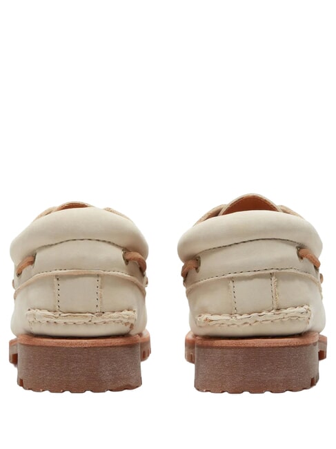 AUTHENTIC  Bootsschuhe aus Leder hell beige - Herrenschuhe