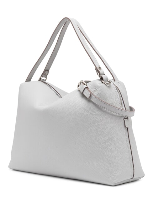 ALIFA Ledertasche mit Schultergurt Kiesels&auml;ure - Damentaschen