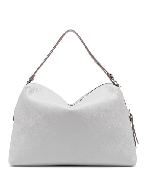ALIFA Ledertasche mit Schultergurt Kiesels&auml;ure - Damentaschen