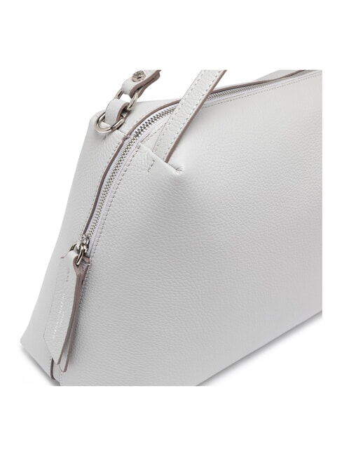 ALIFA Ledertasche mit Schultergurt Kiesels&auml;ure - Damentaschen