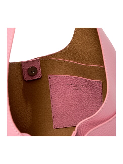 EUFORIA Ledertasche mit Beutel Rosa-Natur - Damentaschen