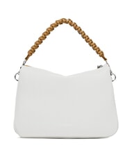GIANNI CHIARINI MIA Tasche aus geh&auml;mmertem Leder mit Schultergurt wei&szlig;e Natur - Damentaschen - 3