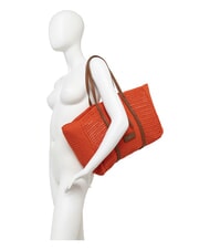 GIANNI CHIARINI VICTORIA  Schulter-Shopper Koralle - Damentaschen - 6
