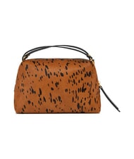 GIANNI CHIARINI ALIFA Handtasche mit Schulterriemen Cognac-Schwarz - Damentaschen - 3