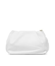 GIANNI CHIARINI PERLA Clutch aus Leder mit Kette Wei&szlig; - Damentaschen - 3