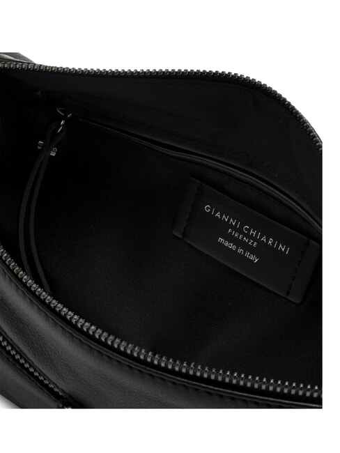 CINDY Schultertasche mit Schultergurt Schwarz - Damentaschen