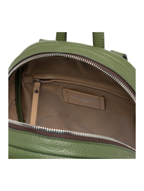 EMANUELA Lederrucksack tiefes Feuer - Damentaschen