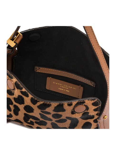PENELOPE Mini-Schultertasche mit Schultergurt Luchsleder - Damentaschen