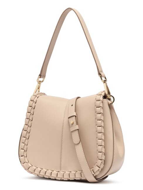 HELENA ROUND SPECIAL Schultertasche mit Schultergurt Creme - Damentaschen