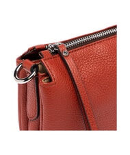 GIANNI CHIARINI THREE  Mini-Umh&auml;ngetasche aus Leder ziegelrot - Damentaschen - 4