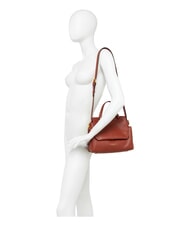 GIANNI CHIARINI OTTAVIA Ledertasche, hergestellt in Italien ziegelrot - Damentaschen - 6