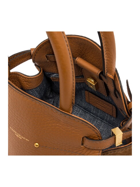 FARAH Handtasche mit Schulterriemen LEDER - Damentaschen