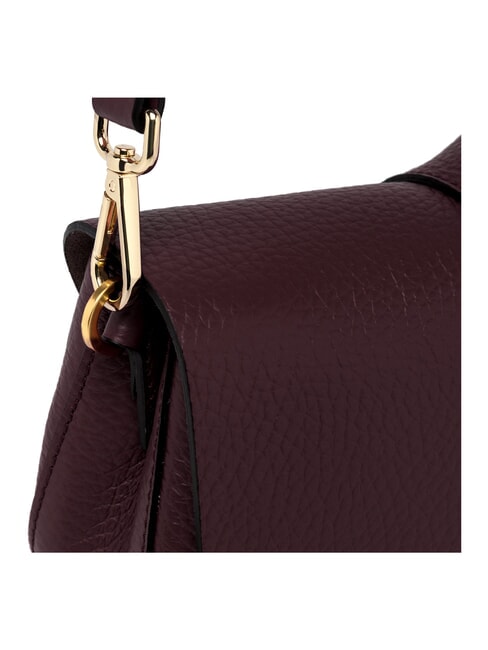 HELENA ROUND Schultertasche mit Schultergurt Pflaume - Damentaschen