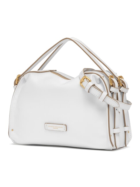 CAMELIA Handtasche mit Schulterriemen Wei&szlig; - Damentaschen