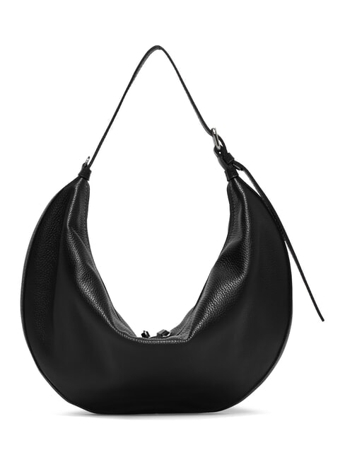 GILDA Schultertasche mit Schultergurt Schwarz - Damentaschen