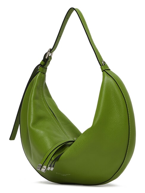 GILDA Schultertasche mit Schultergurt Wasabi-Gr&uuml;ns - Damentaschen