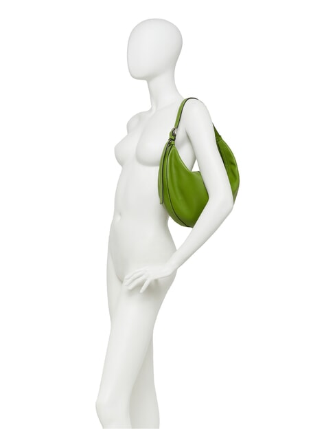 GILDA Schultertasche mit Schultergurt Wasabi-Gr&uuml;ns - Damentaschen