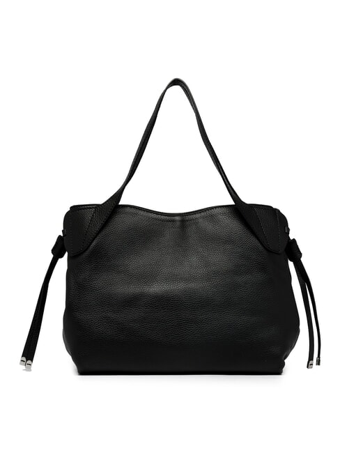 RITA Schultertasche, Leder Schwarz - Damentaschen