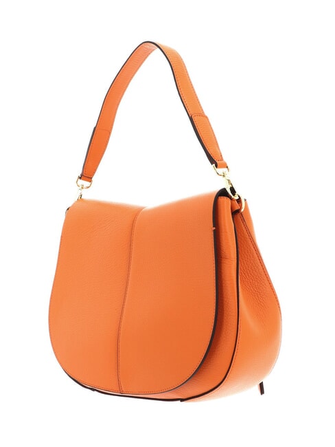 HELENA ROUND Ledertasche mit Seilschultergurt Flammenorange - Damentaschen